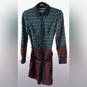 Michael Kors MICHAEL Long Sleeved Dress - Women’s Small - Belt INCLUDED